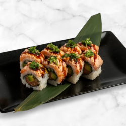 Salmon Teriyaki Roll