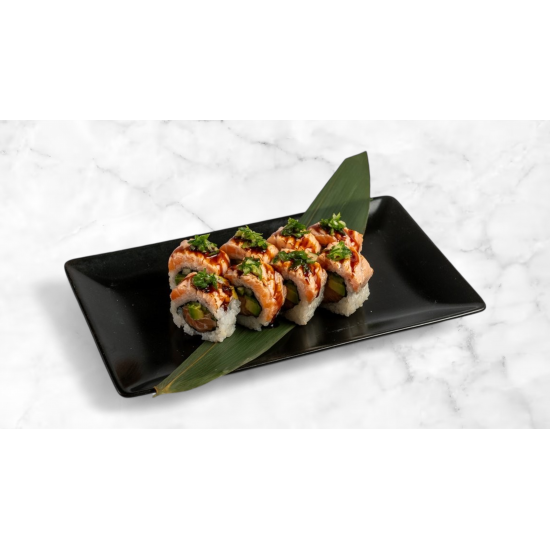 Salmon Teriyaki Roll